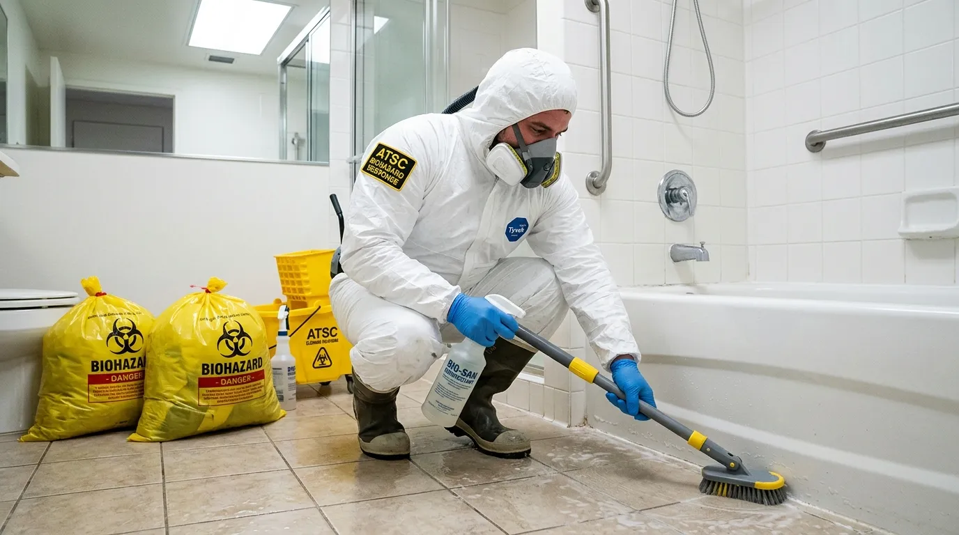 Decontamination equipment deployed for Blood Cleanup in San Marcos